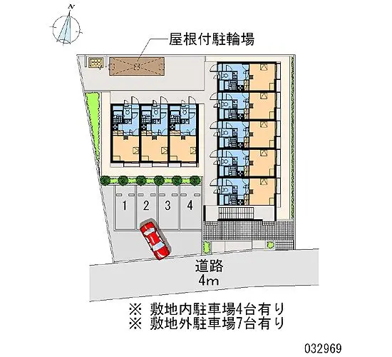 ★手数料０円★さいたま市西区指扇　月極駐車場（LP）